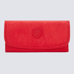 Carteira Kipling Money Land Red Rouge