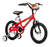 Bicicleta Olmo Cosmo Bold Rodado 16 + Rueditas Infantil Cuot Color Rojo/negro - comprar online