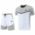 Conjunto Nike Camisa e Bermuda - Cinza e Branco