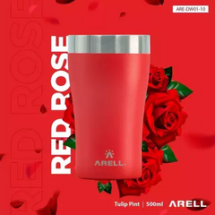 COPO ARELL RED ROSE - 500 ML - Mugelo Store