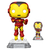 Funko Pop Marvel The Avengers: Earth's Maghtiest Heroes 60th Anniversary Exclusive - Iron Man 1172 + Broche - comprar online