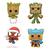 Funko Pop Pocket Marvel Happy Holidays 4-pack (65541) - comprar online