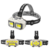 Linterna tipo Minero Recargable 1 COB + 5 Leds - tienda online