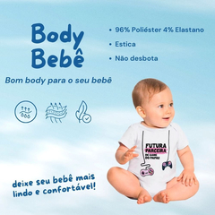 Body Bebe Personalizado - Amorzinho da Dinda E Do Dindo - loja online