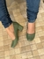 Sapato Retrô de Bico Quadrado Salto 5cm - loja online