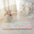 Tapete Infantil Antiderrapante Fluffy Rainbow 50cm x 1,00m - Zaza Enxovais