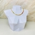 Choker riviera navete colorida - Banhado a ouro 18k(cho0085) - comprar online