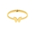 Bracelete borboleta - Banhado a ouro 18k - comprar online