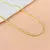 Choker Riviera navete- Banhado a ouro 18k(0098)