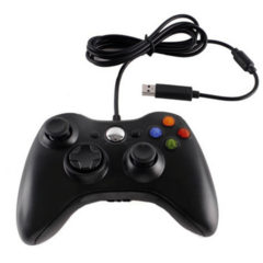 Joystick Con Cable Para Xbox 360 Y PC - comprar online