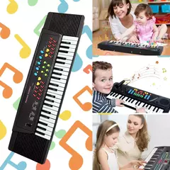 Teclado Organo Musical 44 Teclas + Microfono - comprar online