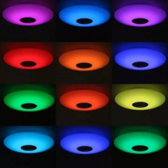 Lampara Foco Led Rgb Con Parlante Bluetooth Control Remoto en internet