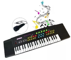 Teclado Organo Musical 44 Teclas + Microfono - tienda online