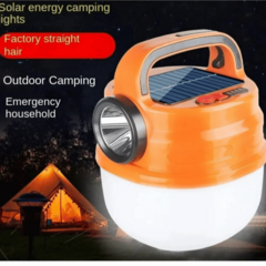 Lampara Solar Colgante + Linterna + Carga Solar - comprar online