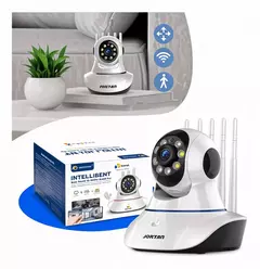 Cámara de seguridad 5 antenas IP WiFi WiFi infrarroja Full HD con seguimiento automático - comprar online