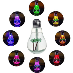 Humidificador Foco Lámpara Usb Led 7 Colores - comprar online