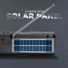 Parlante con Microfono integrado + Carga Solar Radio en internet