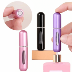 Perfumero Portátil Recargable 5ml Atomizador de Colores - comprar online