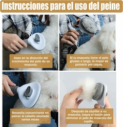 Cepillo Saca Pelusa para mascotas - comprar online