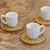 Taza y plato Bamboo set x6 en internet