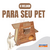 Arranhador Macau Marrom - Pet Fast Action