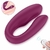 Vibrador de casal com controle remoto - Código 5181