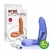 Anel Companheiro 11x2,5 cm na cor azul translúcido - com vibrador - Código 4285