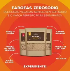 Farofa Artesanal Cero Sodio - comprar online