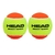 Bola Bolinha Head Beach Tennis Stage 2 ITF Pack 6 Bolas