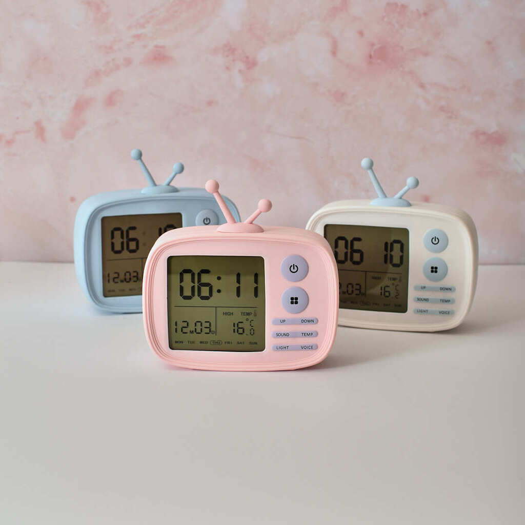 Reloj Despertador Led Tv Usb