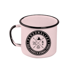 Caneca esmaltada personalizada | Kit 20 unidades - comprar online