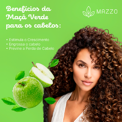 Kit Completo Maçã Verde + Óleo Exótico Mazzo - 5 Itens na internet