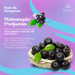 Imagem do Kit 2 Ativadores de Cachos Chocolate + Açaí da Amazônia Mazzo - 2 Litros