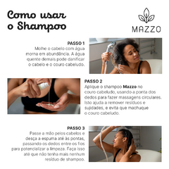 4 Shampoos Fresh Crescimento para Crescimento Capilar Mazzo - 300ml - Mazzo