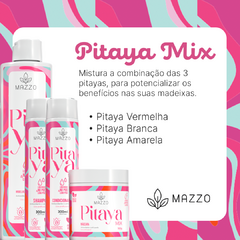 Shampoo Capilar Pitaya Mix Crescimento e Força Mazzo - 300ml - Mazzo