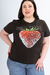 Remera Estampada Frutilla Talles Grandes