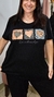 Remera Modal Estampado con Tachitas Talles Grandes - comprar online