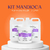 Shampoo e Condicionador 5 Lt e Máscara Hidratante 2,5 Kg Mandioca Revitalizante Lavatório - Light Hair - comprar online