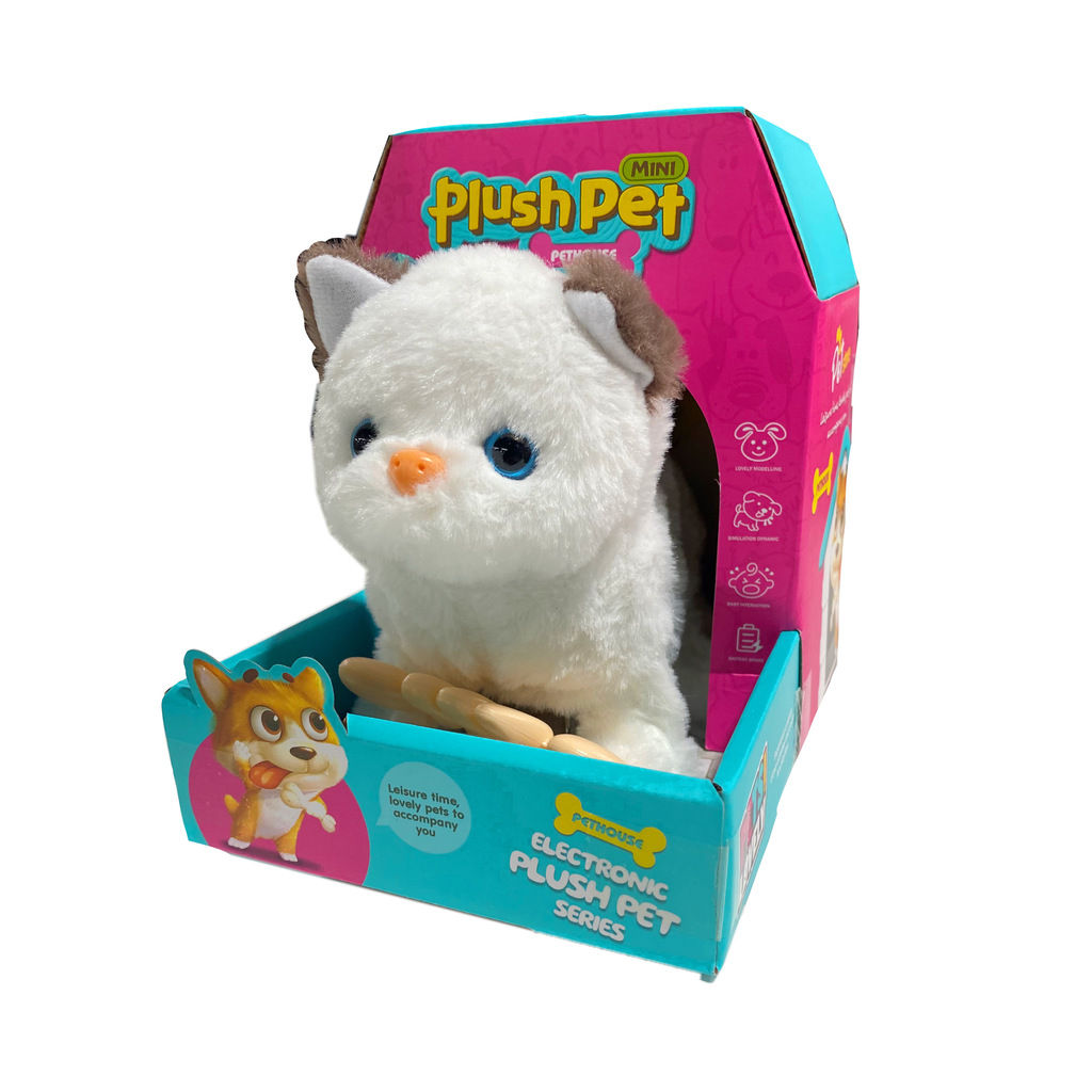 PLUSH PET MASCOTA CON SONIDO Y MOVIMIENTO Mundo Feliz