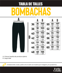 Bombacha de campo negra - comprar online