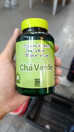 Chá Verde 120 capsulas Saude da Terra