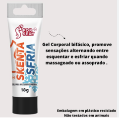 Skenta Sfria Cream Lub Gel Bifásico Unissex 18G For Sexy