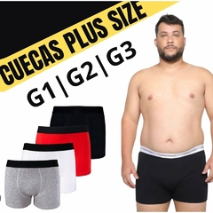 Imagem do Cueca Boxer Masculina PLUS SIZE