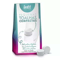 Kit TOALHA compacta com 10 UNIDADES INTT