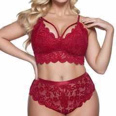 Conjunto lingerie PLUS Mayra desejo trançado - comprar online