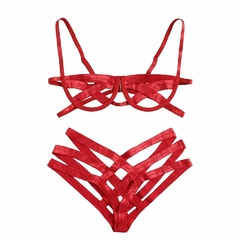 Conjunto Lingerie Doce Desejo Trançado - loja online