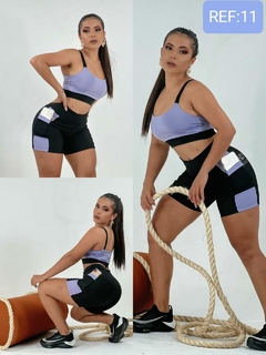 Conjunto academia de short e top Suplex na internet