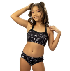 Biquíni Infantil em suplex. Moda summer - loja online