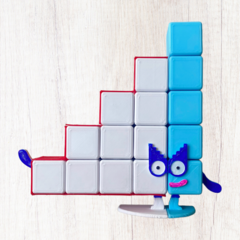 Numberblocks 11 a 15 encastrables