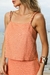 REGATA CROPPED VISCOSE LARANJA APRICOT FRANCESCA - comprar online